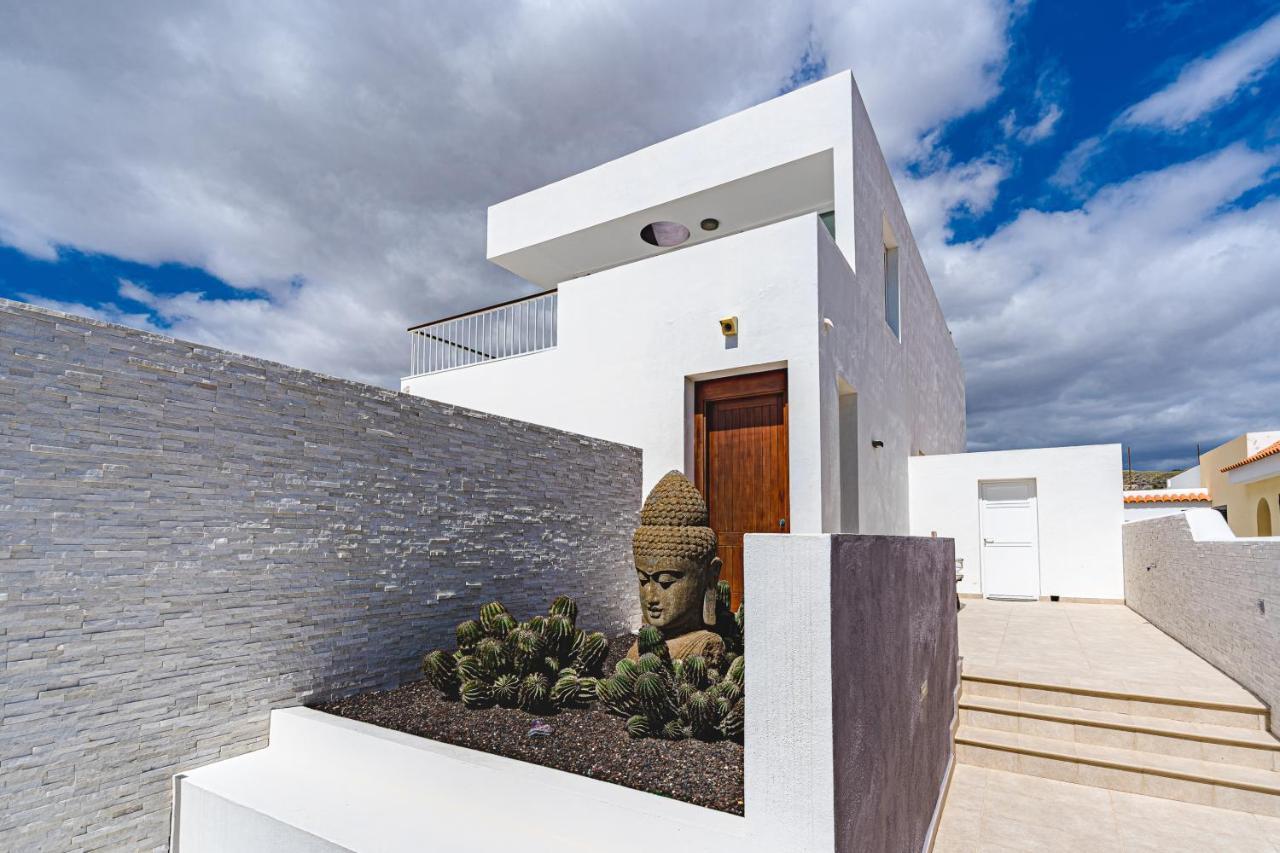 Modern 3Bdr Villa With Heated Pool El Médano Dış mekan fotoğraf