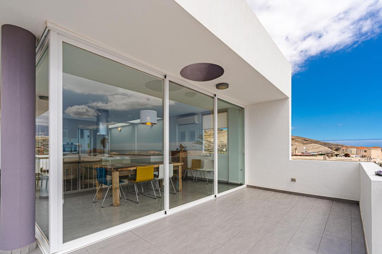 Modern 3Bdr Villa With Heated Pool El Médano Dış mekan fotoğraf