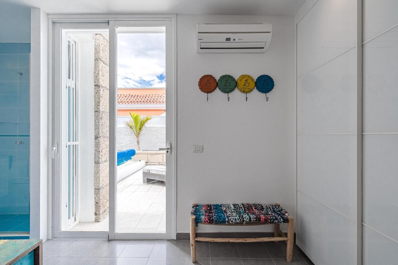 Modern 3Bdr Villa With Heated Pool El Médano Dış mekan fotoğraf
