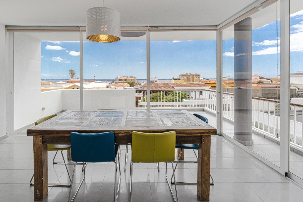 Modern 3Bdr Villa With Heated Pool El Médano Dış mekan fotoğraf