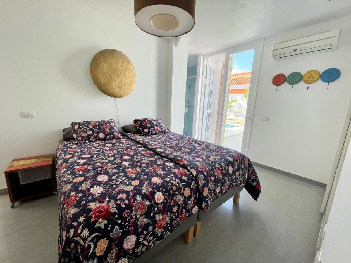 Modern 3Bdr Villa With Heated Pool El Médano Dış mekan fotoğraf